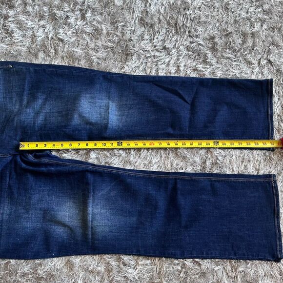 Seven7 Women's Plus Size 22 Dark Wash Denim Boot cut Mid Rise Jean - Picture 11 of 12